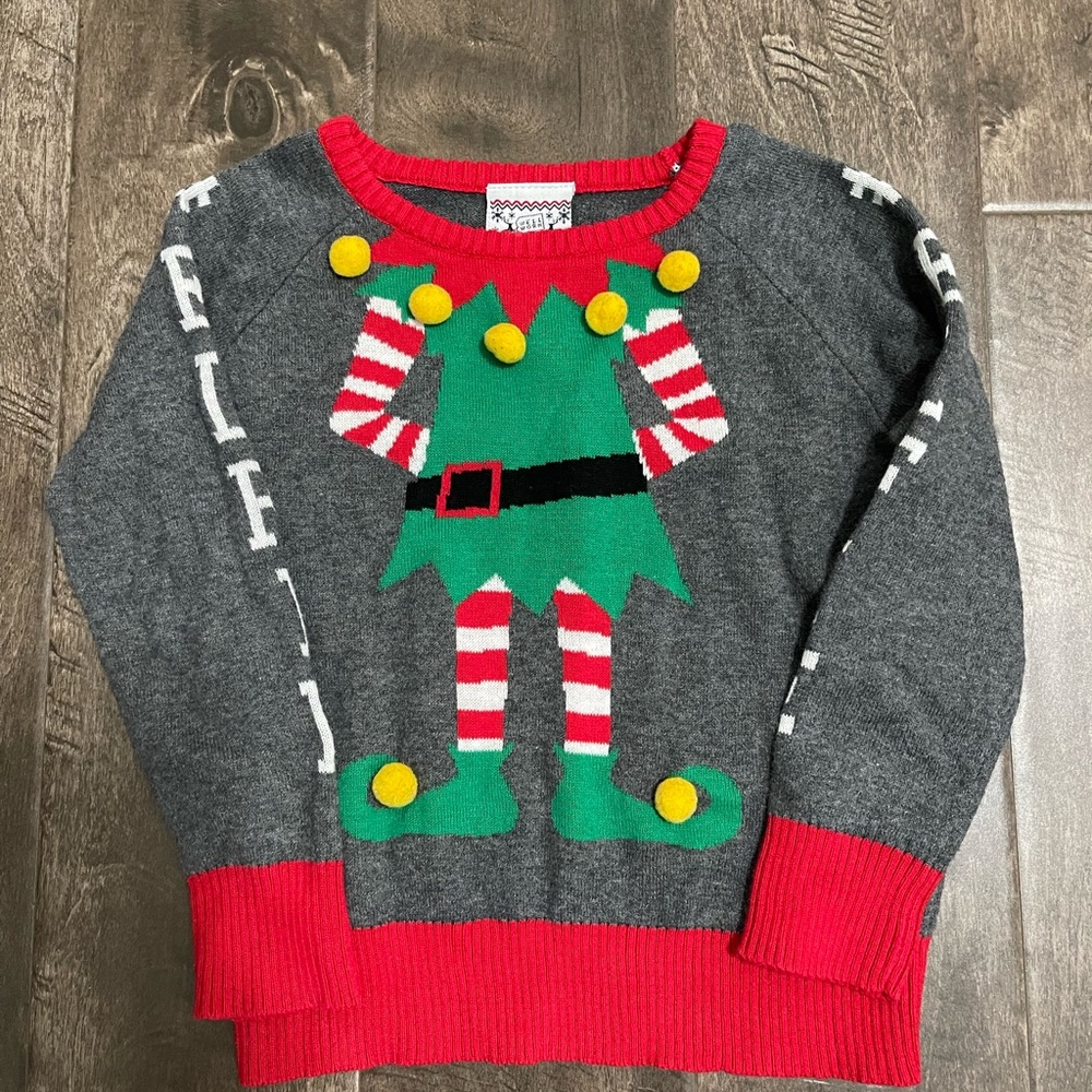 3T Elf Ugly Sweater